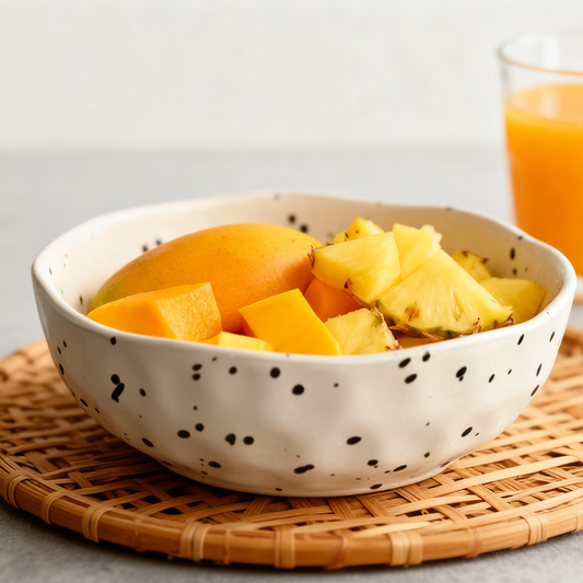 Speckle Polka Cereal Bowl