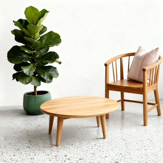 Texture Concrete Pot - Copper Green