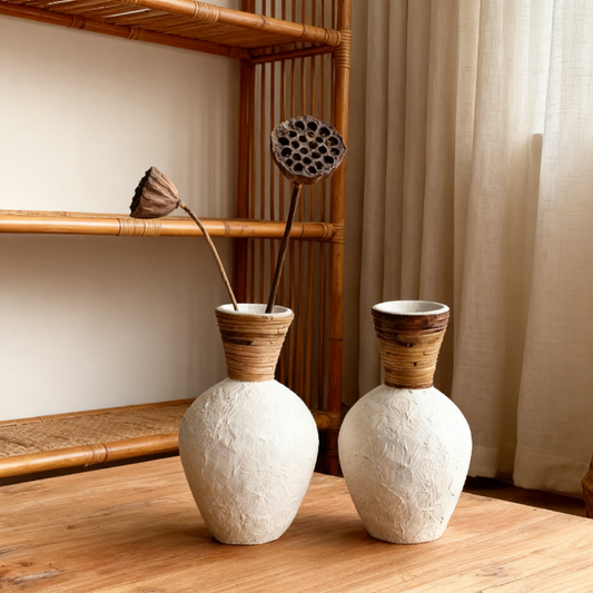 Boho-Chic Decorative Vase