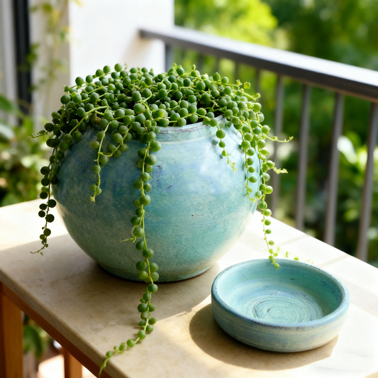 Blue Handmade Nature Jar